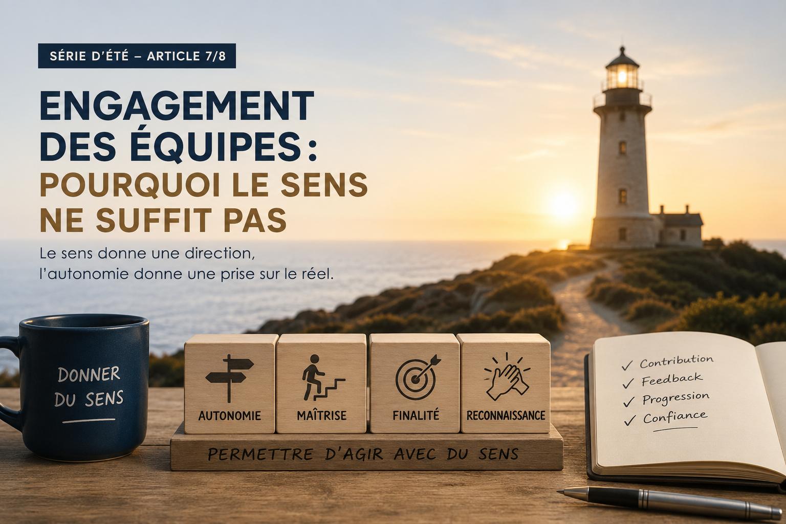 Engagement des équipes : pourquoi le sens seul ne suffit pas?